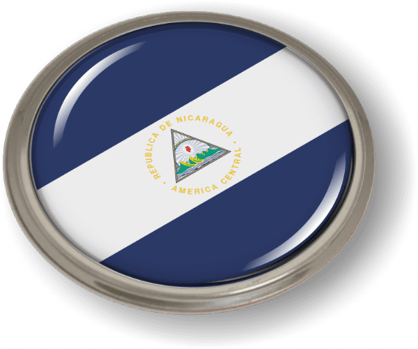 Nicaragua - Flag - Country Emblem